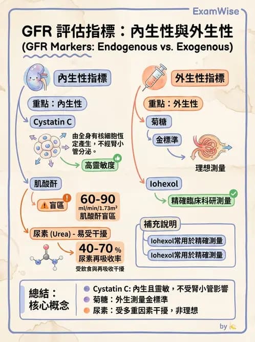 醫檢師 - 腎臟機能與代謝評估 - AI 圖文解析預覽