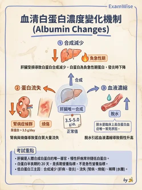 醫檢師 - 血清蛋白與蛋白質檢測 - AI 圖文解析預覽