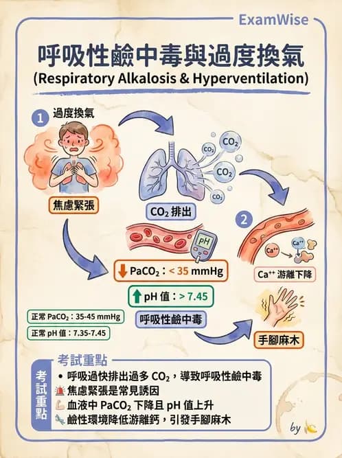 醫檢師 - 血液氣體分析及酸鹼平衡 - AI 圖文解析預覽