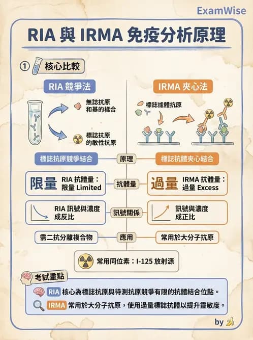 醫檢師 - 實驗室測試免疫法 - AI 圖文解析預覽