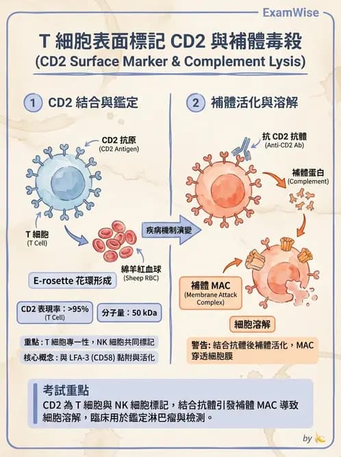 醫檢師 - T細胞發育與功能 - AI 圖文解析預覽