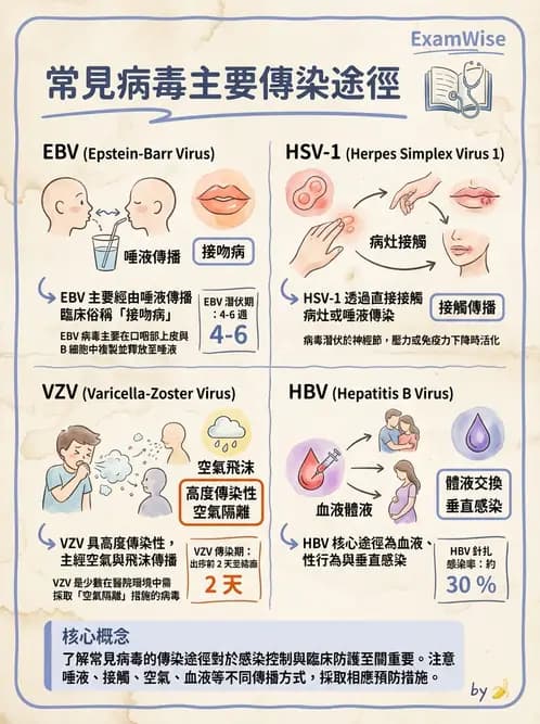 醫檢師 - 疱疹病毒科 - AI 圖文解析預覽