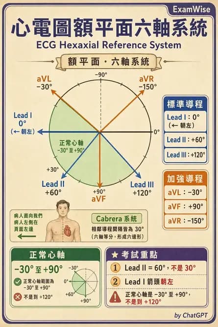 醫檢師 - 心電圖基礎與判讀 - AI 圖文解析預覽