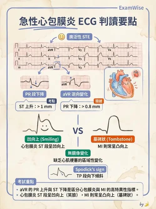 醫檢師 - 心肌病變與特殊心電圖 - AI 圖文解析預覽