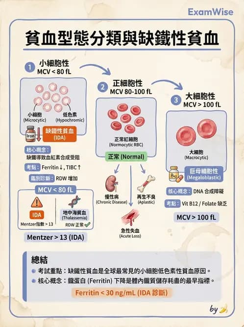 醫檢師 - 物理和化學傷害及營養疾病 - AI 圖文解析預覽