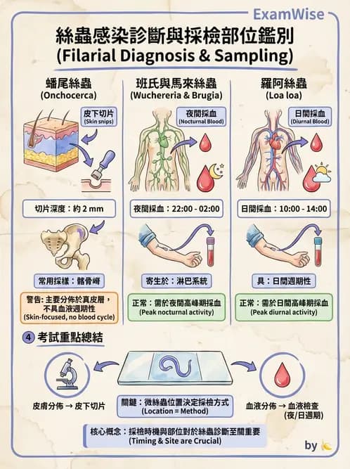 醫檢師 - 寄生蟲檢查-蠕蟲類 - AI 圖文解析預覽