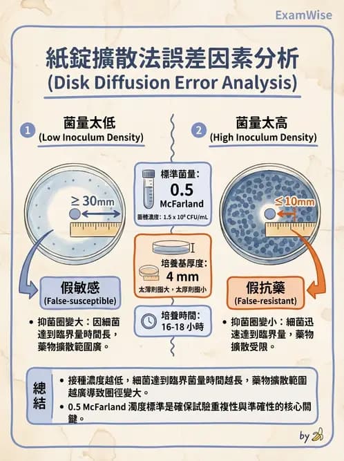 醫檢師 - 藥敏試驗方法 - AI 圖文解析預覽