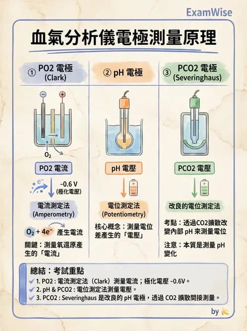 醫檢師 - 血液氣體分析及酸鹼平衡 - AI 圖文解析預覽