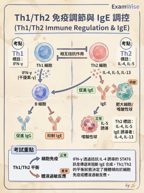 醫檢師 - 過敏反應及測試法 - AI 圖文解析預覽