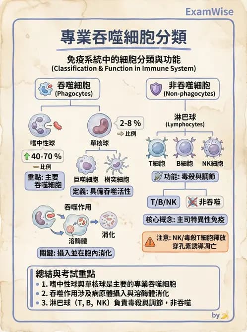 醫檢師 - 先天免疫與補體系統 - AI 圖文解析預覽