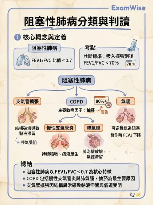 放射 - 呼吸系統疾病 - AI 圖文解析預覽
