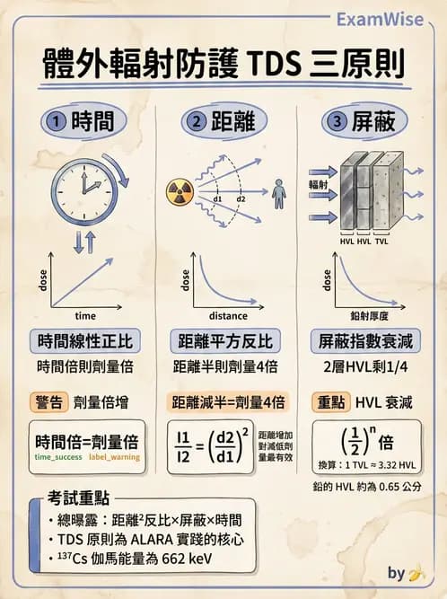 放射 - 體外劑量 - AI 圖文解析預覽