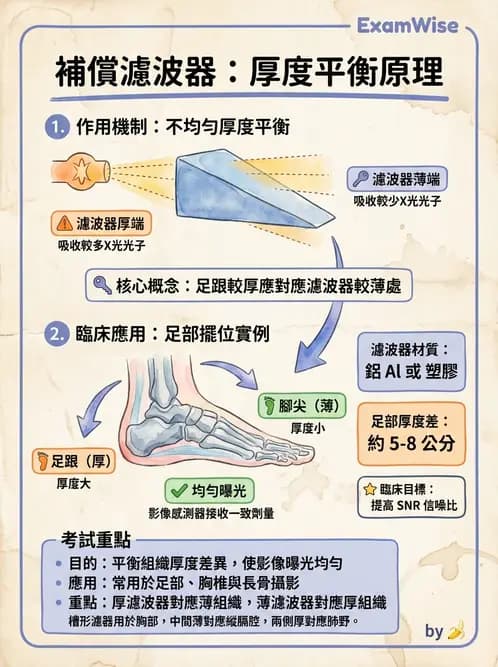 放射 - X光成像系統與影像品質 - AI 圖文解析預覽