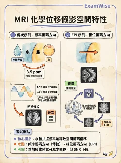 放射 - 磁振影像品質與參數 - AI 圖文解析預覽