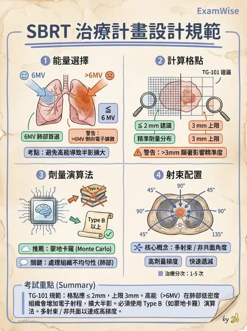 放射 - 放射治療技術與影像計畫 - AI 圖文解析預覽