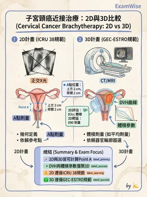 放射 - 近接放射治療臨床計畫與應用 - AI 圖文解析預覽