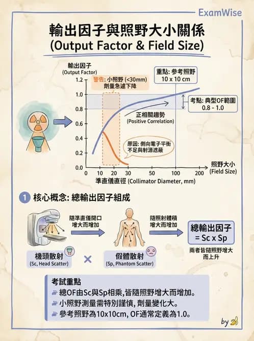 放射 - SRS/SRT設備與劑量物理 - AI 圖文解析預覽