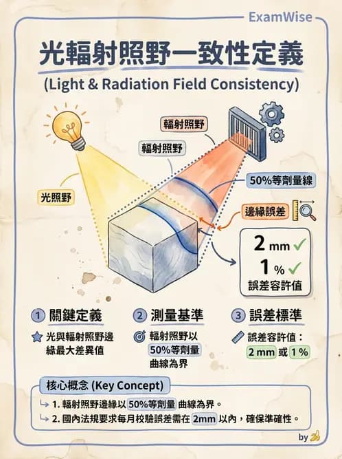 放射 - 直線加速器品保規範 - AI 圖文解析預覽