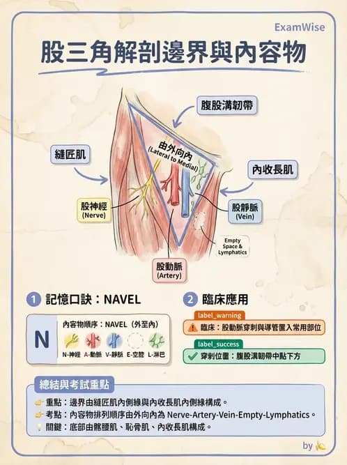 放射 - 下肢肌肉 - AI 圖文解析預覽