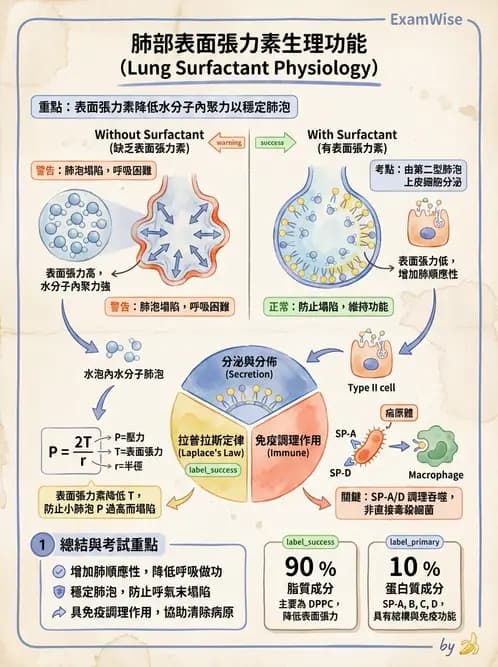 放射 - 呼吸生理 - AI 圖文解析預覽