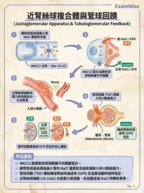 放射 - 腎臟生理 - AI 圖文解析預覽