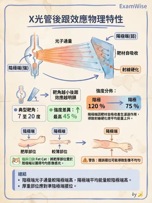 放射 - X光產生與特性 - AI 圖文解析預覽