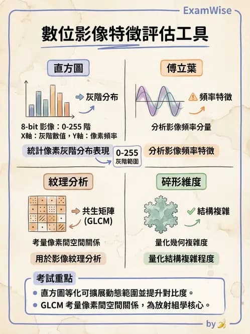 放射 - 數位放射攝影(DR)偵測器與影像品質 - AI 圖文解析預覽