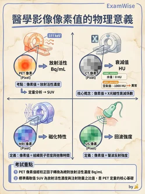 放射 - PET校正、影像重建與臨床操作 - AI 圖文解析預覽