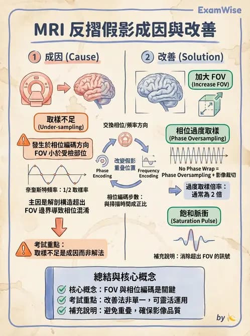 放射 - 磁振影像品質與參數 - AI 圖文解析預覽