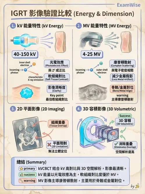 放射 - 影像導引放射治療(IGRT)與臨床應用 - AI 圖文解析預覽
