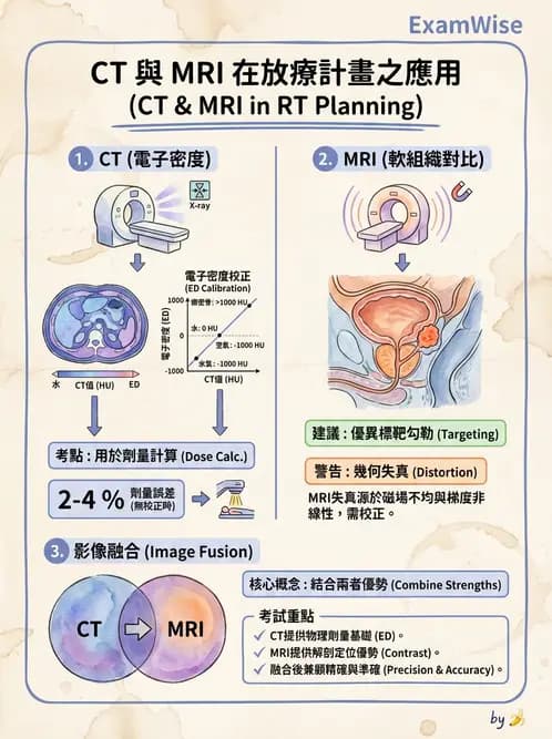 放射 - 放射治療技術與影像計畫 - AI 圖文解析預覽
