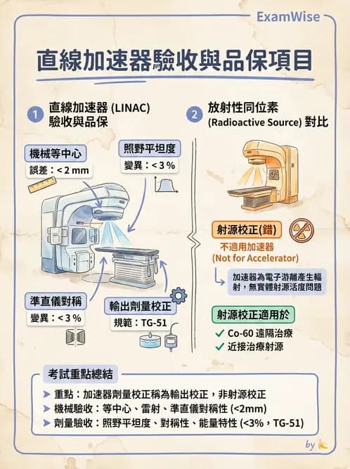 放射 - 直線加速器品保規範 - AI 圖文解析預覽