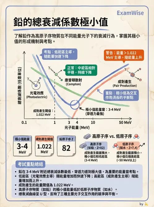 放射 - 光子衰減與係數計算 - AI 圖文解析預覽