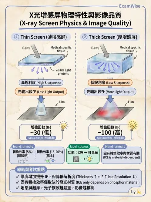 放射 - X光成像系統與影像品質 - AI 圖文解析預覽