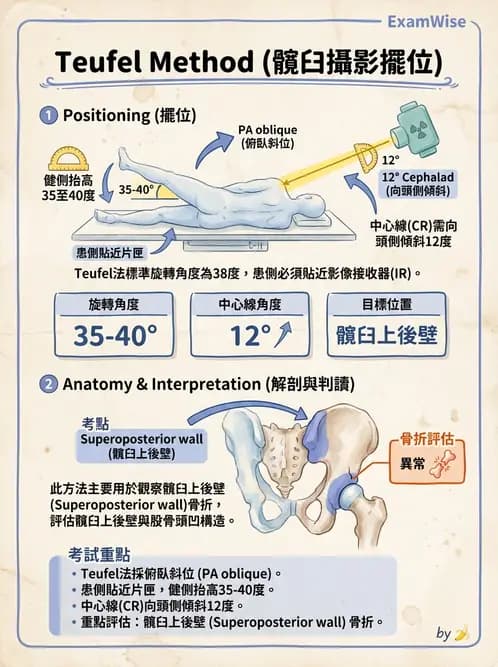 放射 - 軀幹四肢攝影技術 - AI 圖文解析預覽