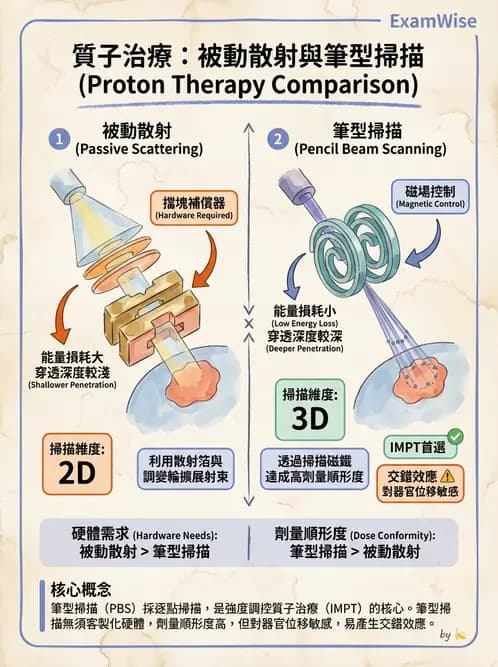 放射 - 質子與粒子治療 - AI 圖文解析預覽