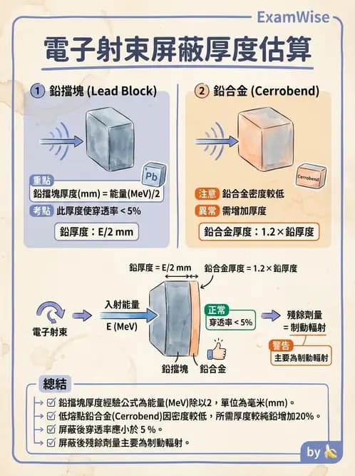 放射 - 電子射束臨床技術與應用 - AI 圖文解析預覽