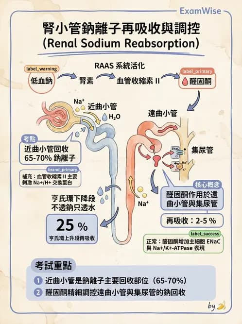 放射 - 腎臟生理 - AI 圖文解析預覽