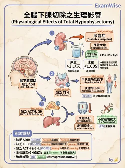 放射 - 內分泌生理 - AI 圖文解析預覽