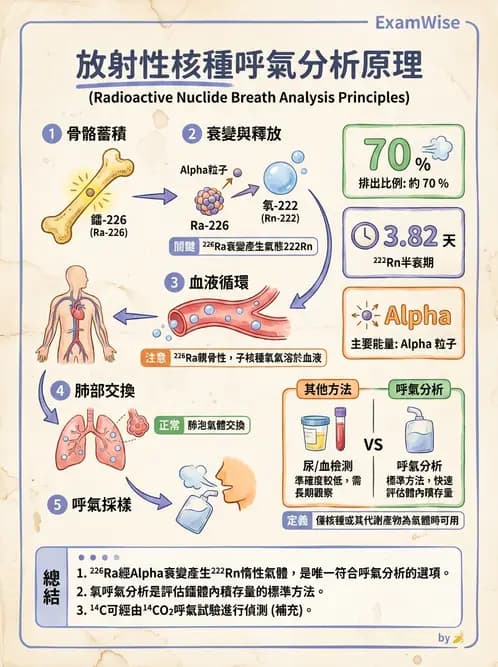 放射 - 體內劑量 - AI 圖文解析預覽