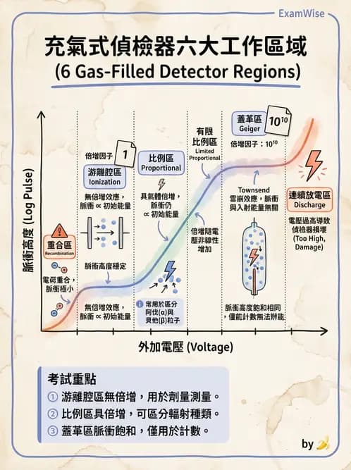 放射 - 充氣式偵檢器 - AI 圖文解析預覽