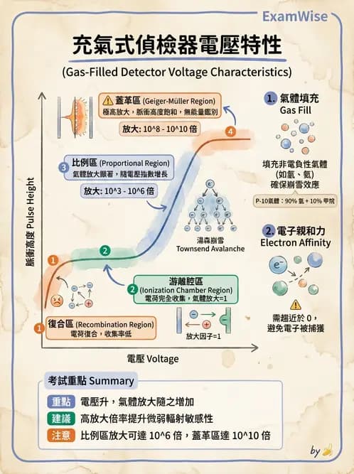放射 - 充氣式偵檢器 - AI 圖文解析預覽