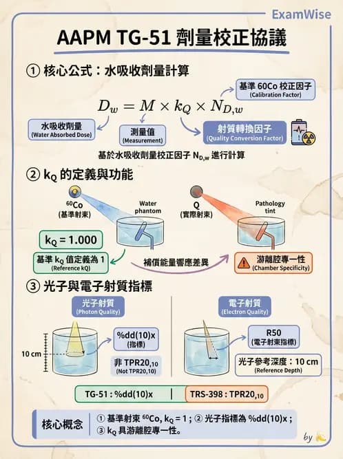 放射 - 劑量測定與計算 - AI 圖文解析預覽