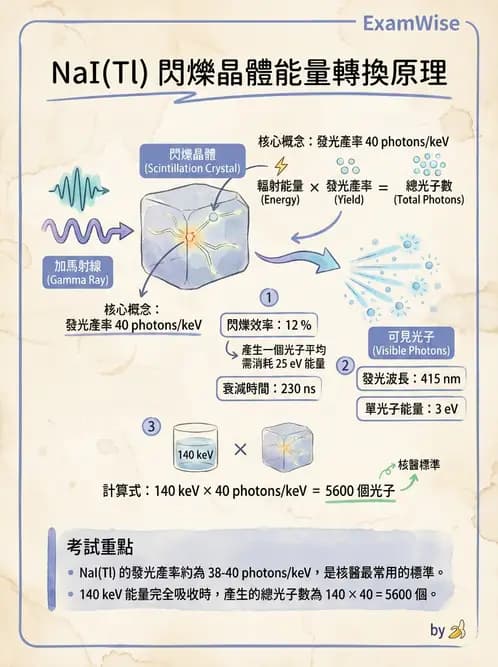 放射 - 非影像閃爍偵測器 - AI 圖文解析預覽