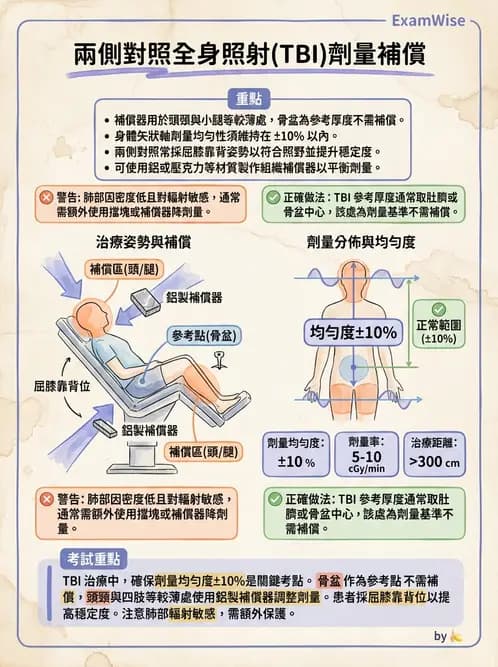 放射 - 全身放射治療技術(TBI/TSET) - AI 圖文解析預覽