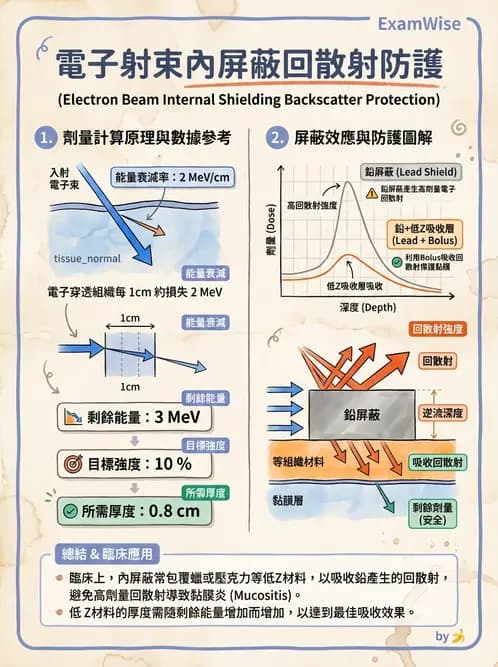 放射 - 電子射束臨床技術與應用 - AI 圖文解析預覽