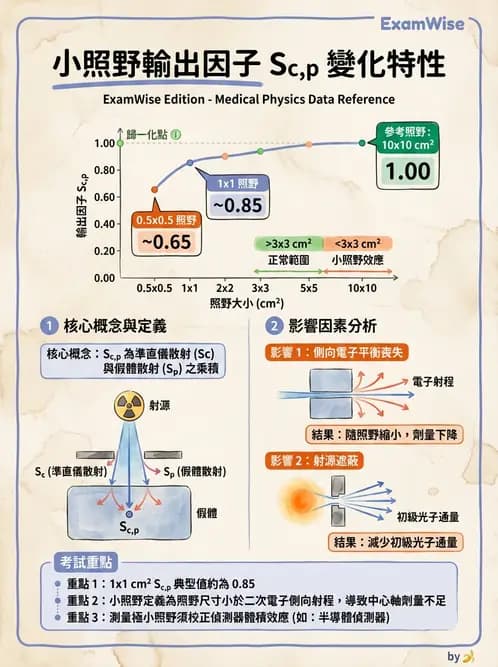 放射 - SRS/SRT設備與劑量物理 - AI 圖文解析預覽