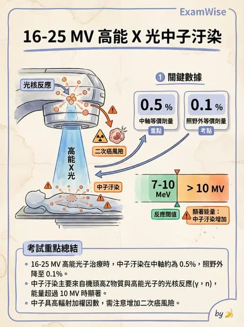 放射 - 放射治療輻射防護 - AI 圖文解析預覽