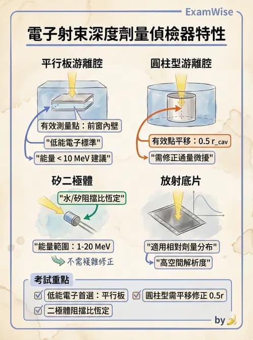 放射 - 放射治療劑量儀器與特殊設備品保 - AI 圖文解析預覽