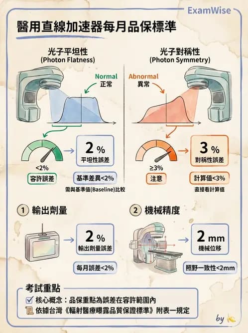 放射 - 直線加速器品保規範 - AI 圖文解析預覽